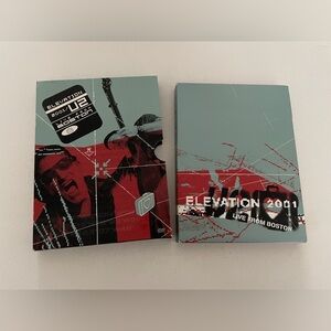 U2 Elevation 2001 Live from Boston DVD Set